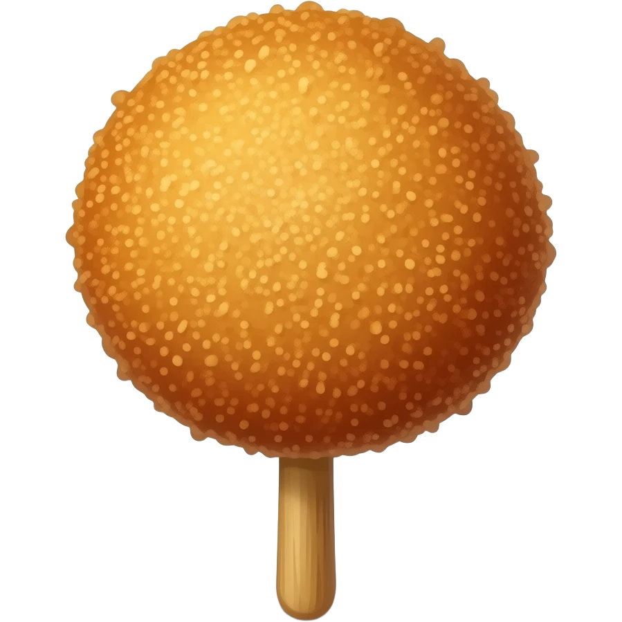 no bone chiken popers in ruff round shape realestick emoji