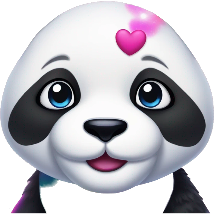 lisa frank panda bear emoji