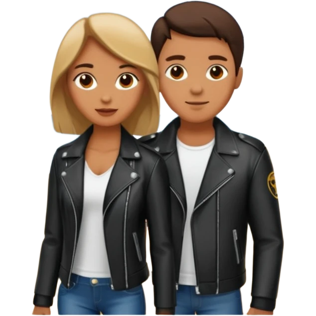 this couple at the soa emoji
