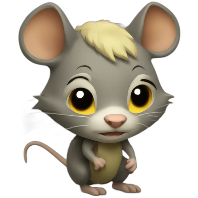 Rat with dofus emoji