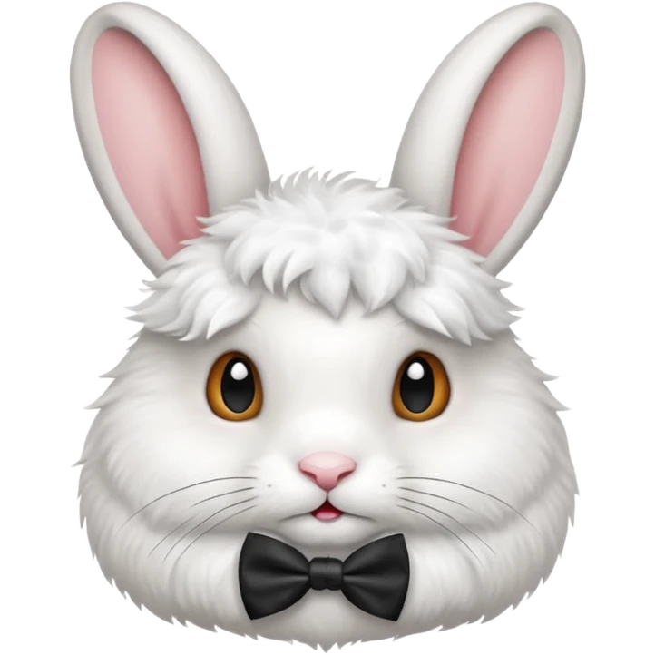 rabbit with tie emoji