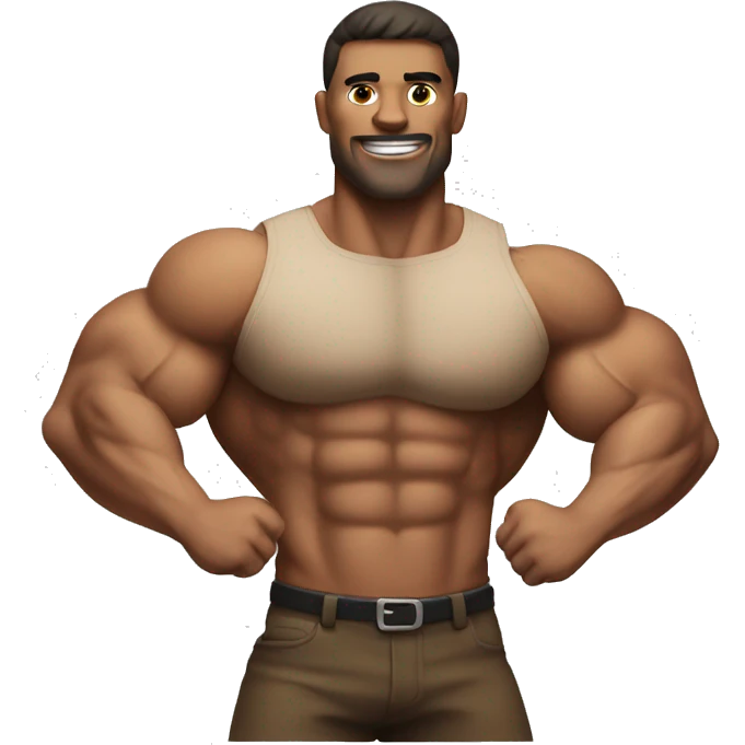Muscle guy  emoji
