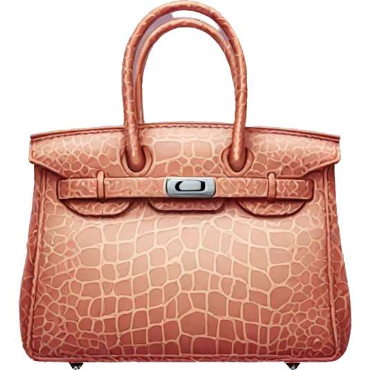 Exotic birkin bag emoji