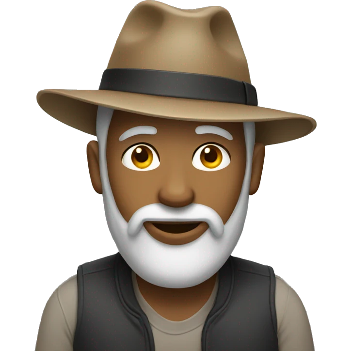guy with hat emoji