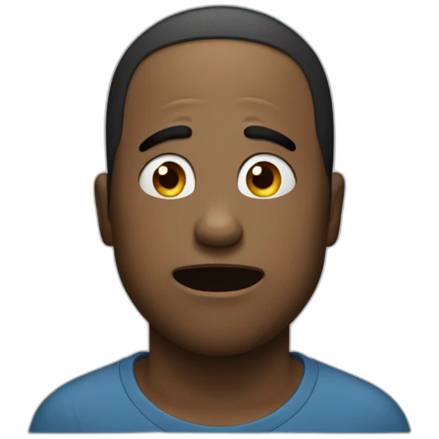 qwerty cries that his family abandoned him emoji