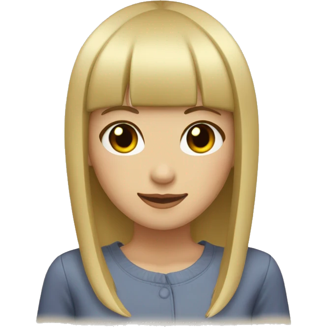 dark-brown-blunt-bangs-short-hair-blonde-tips-tan-skin-japanese-girl emoji