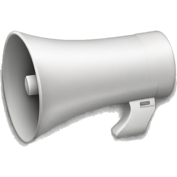 megaphone emoji