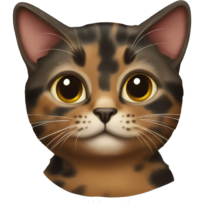 Tortishell cat emoji