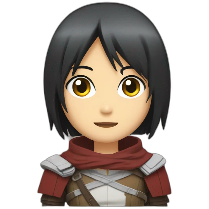 Mikasa ackerman emoji