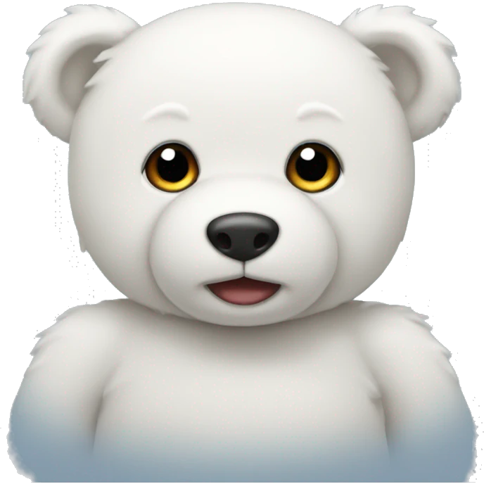 White teddy emoji