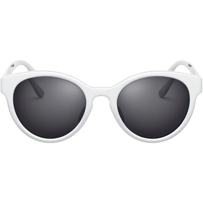white women's sunglasses emoji
