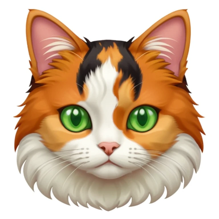 Calico cat emoji