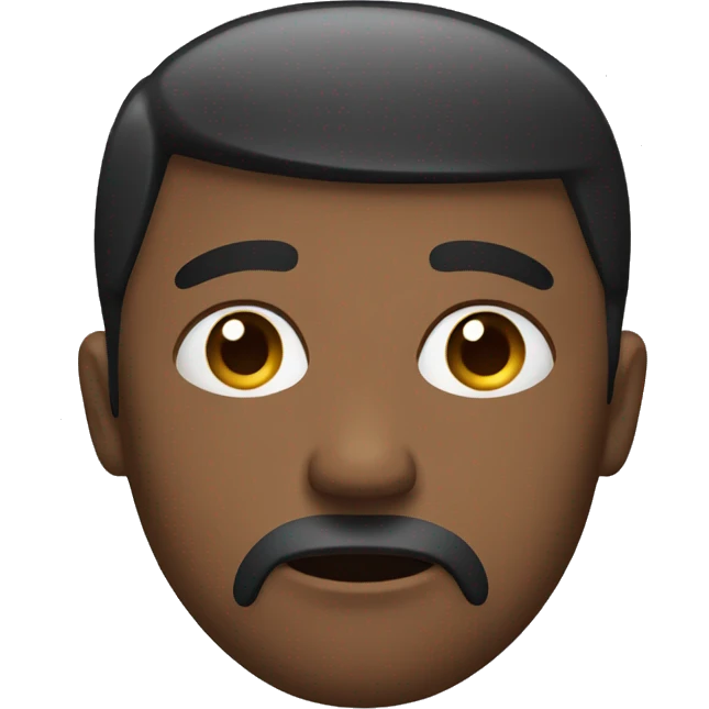 Man sad emoji