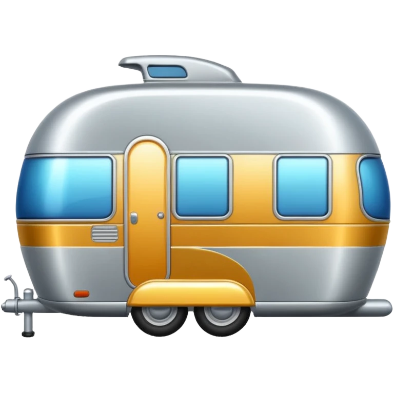 shiny caravan emoji