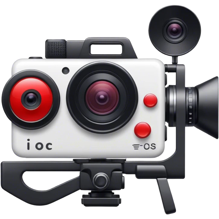 Red circle (🔴), video camera (🎥), and ‘REC’ text indicating recording. emoji