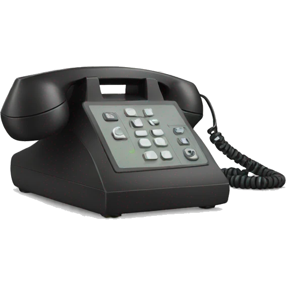 telephone conference emoji