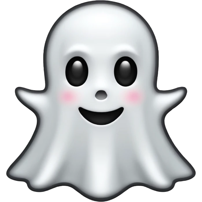 Snapchat ghost logo emoji style 2 emoji