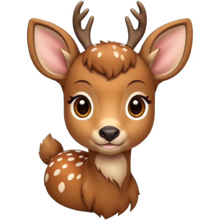 Fawn deer emoji