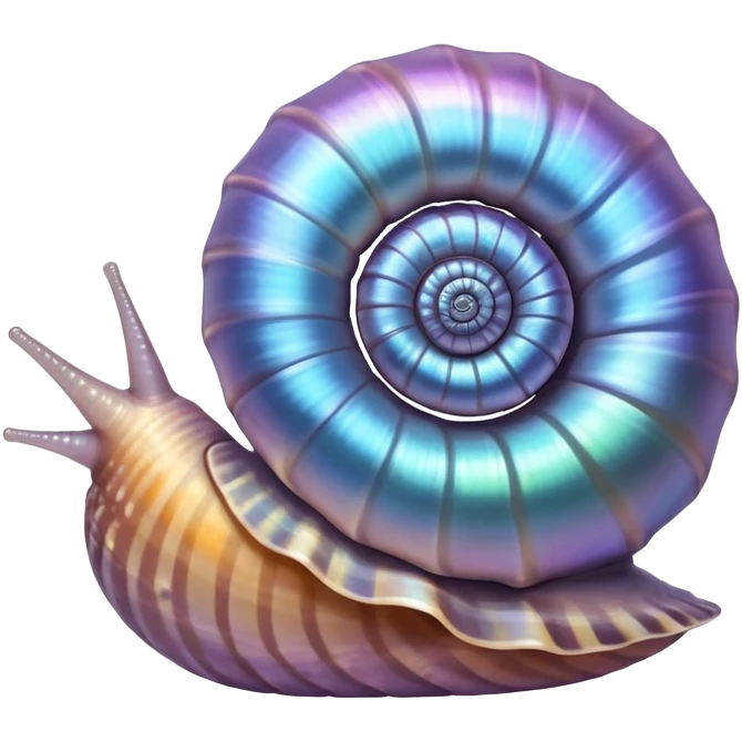 Cute Sea Snail emoji