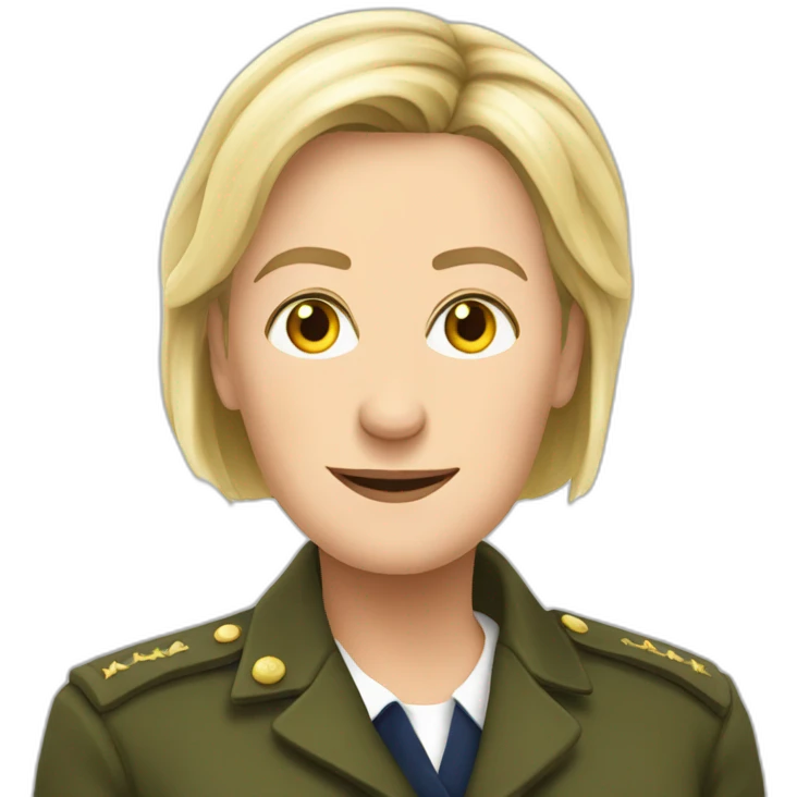 Marine lepen emoji