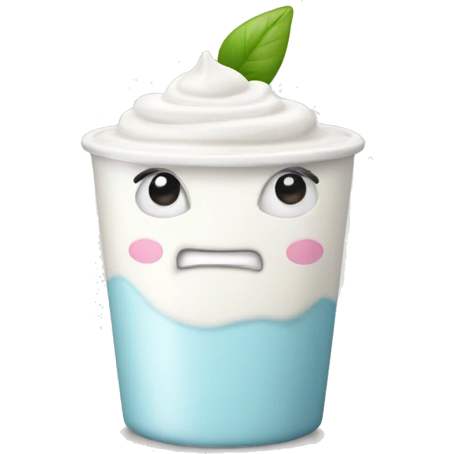 Yogurt emoji