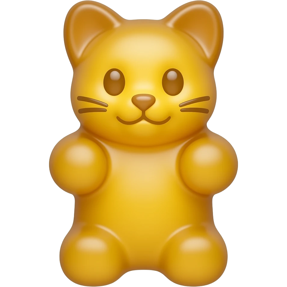cat gummybear emoji