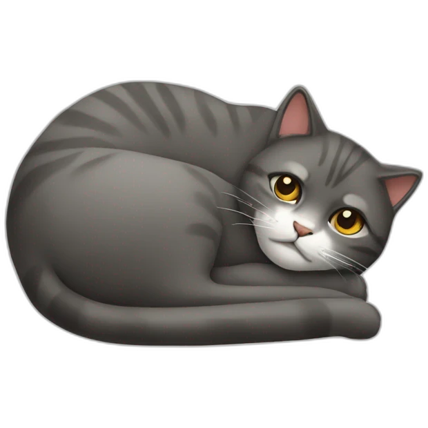 Cat dead emoji