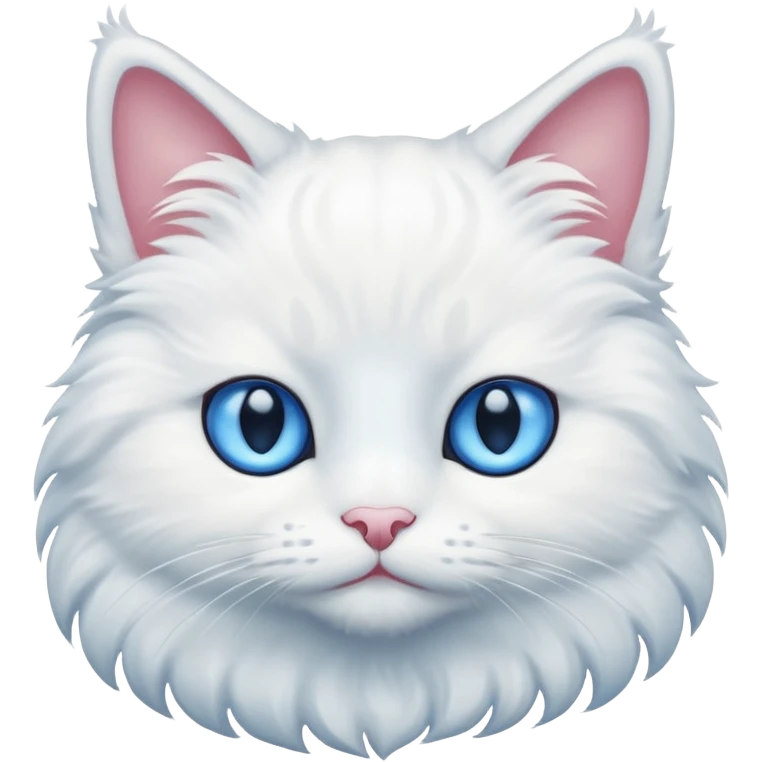 white cat emoji