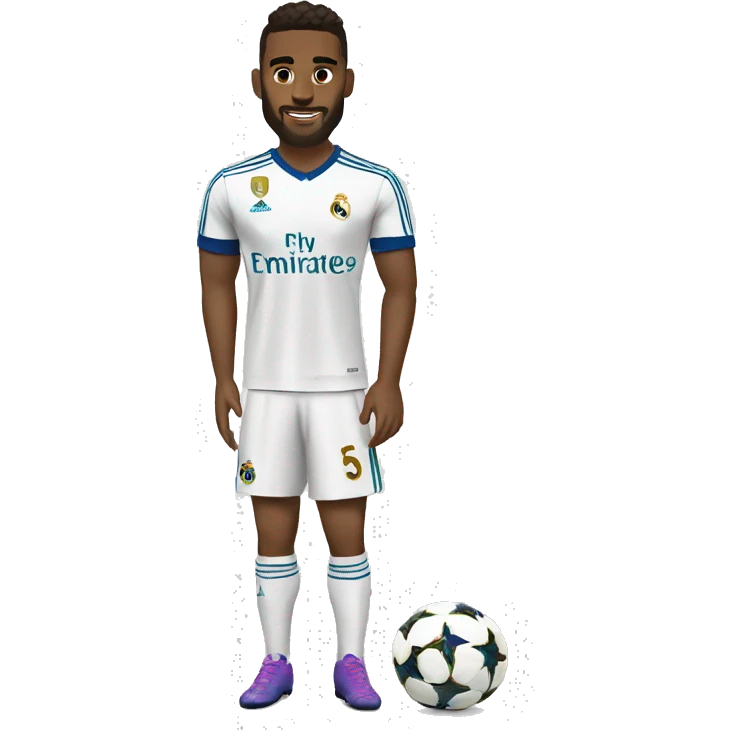 futbolista del real madrid emoji