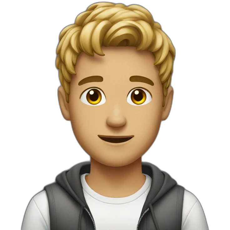 young guy emoji