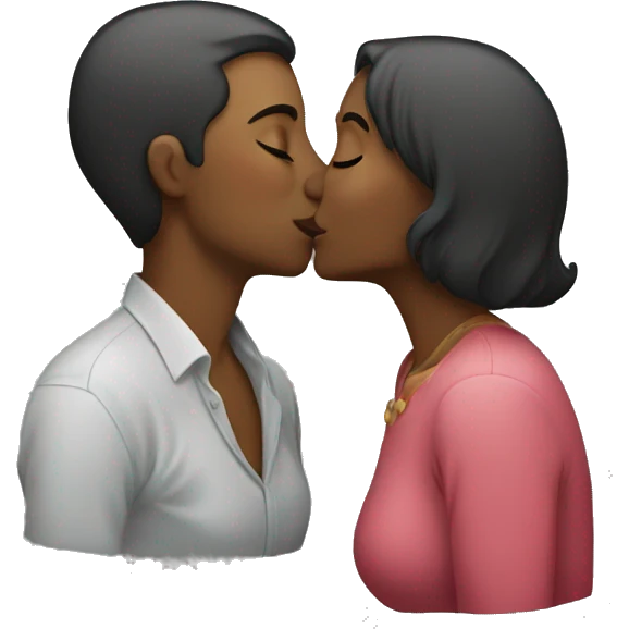 Women kissing emoji