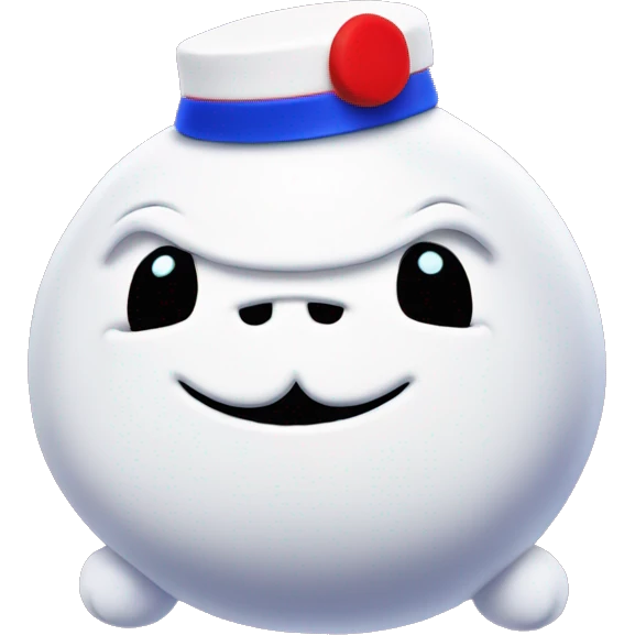 stay puft marshmellow man cat lumpy space princess emoji