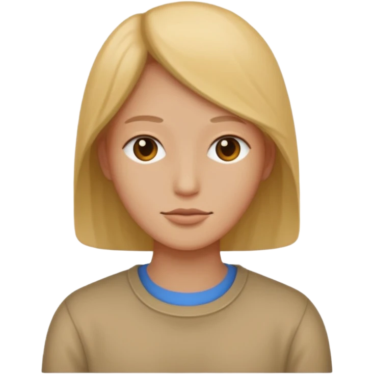 ⚪ without any face emoji