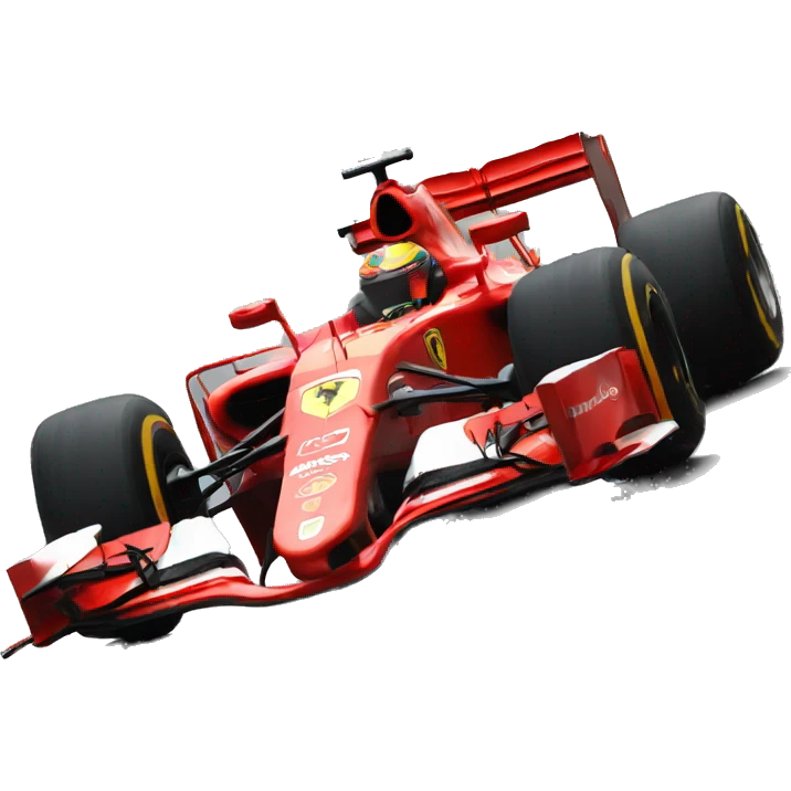 Formule 1 Ferrari emoji