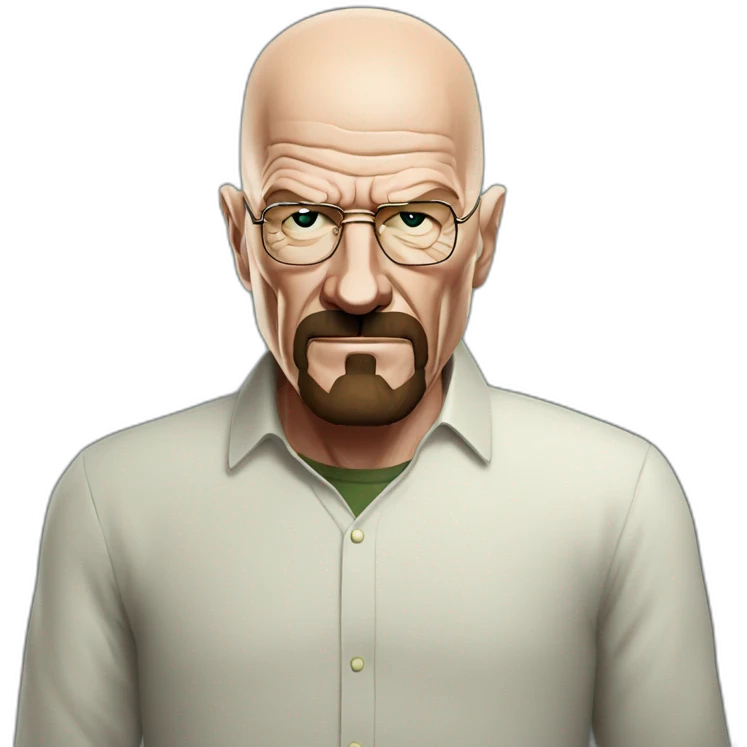 walter white confronting you emoji