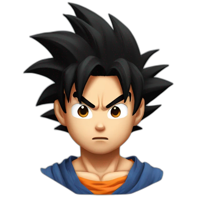 son goku with scar emoji