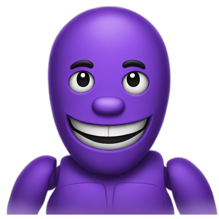 Purple guy fnaf emoji