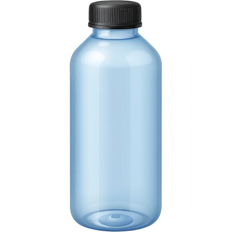 plastic bottle with cap emoji
