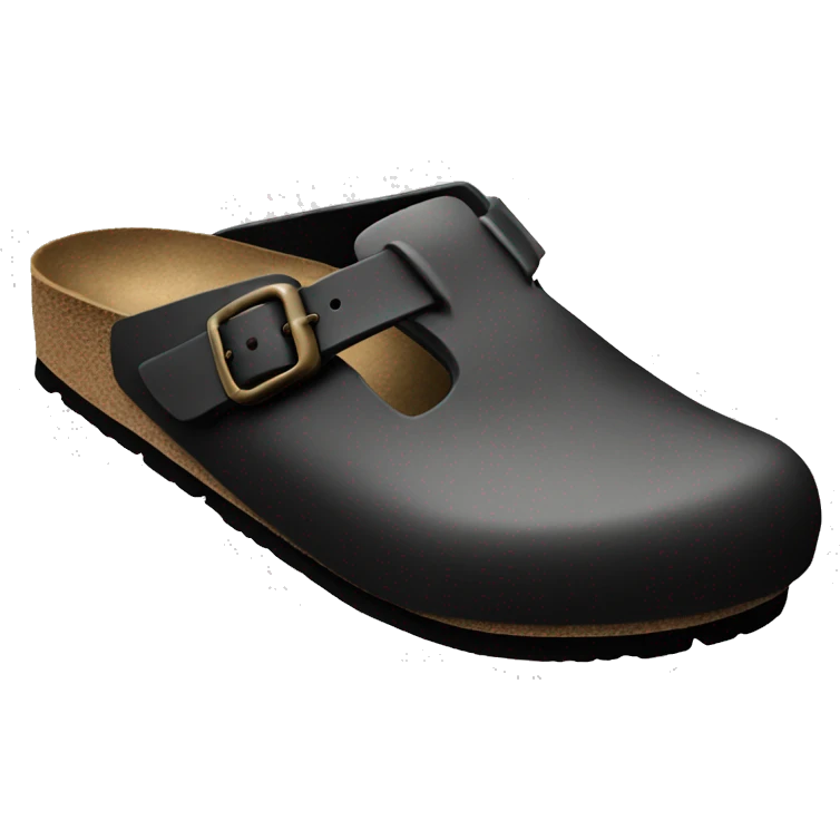 Birkenstock boston clog emoji