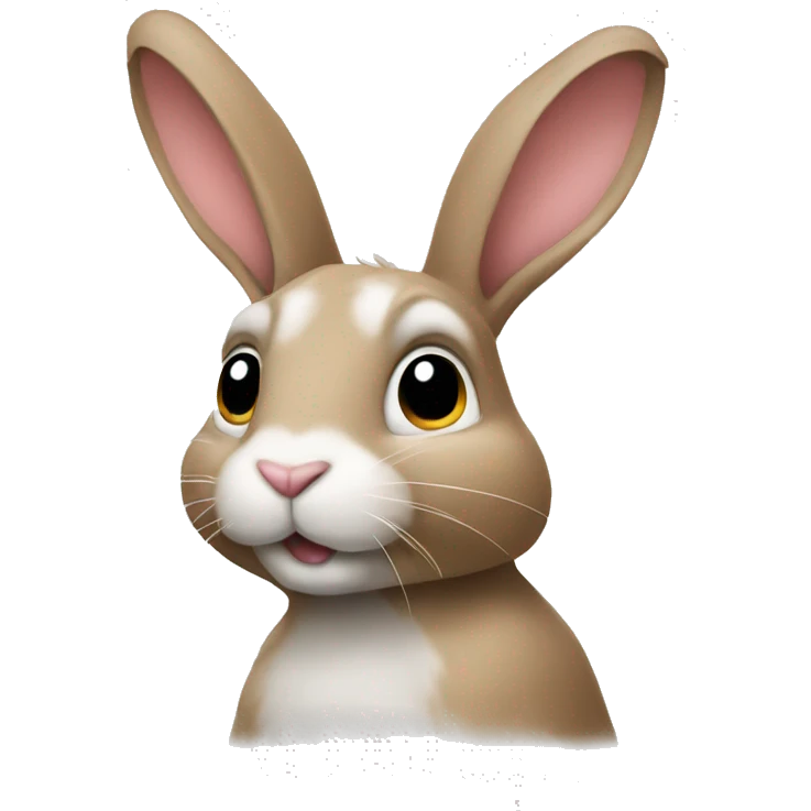 rabbit drawing emoji