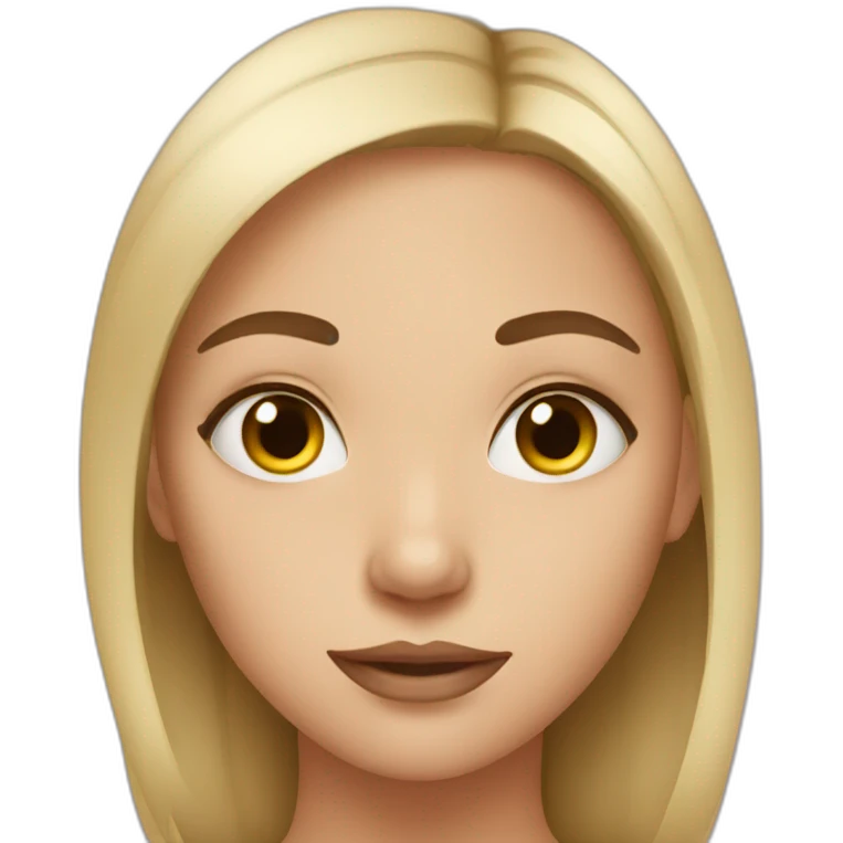 Girl with dark circles emoji