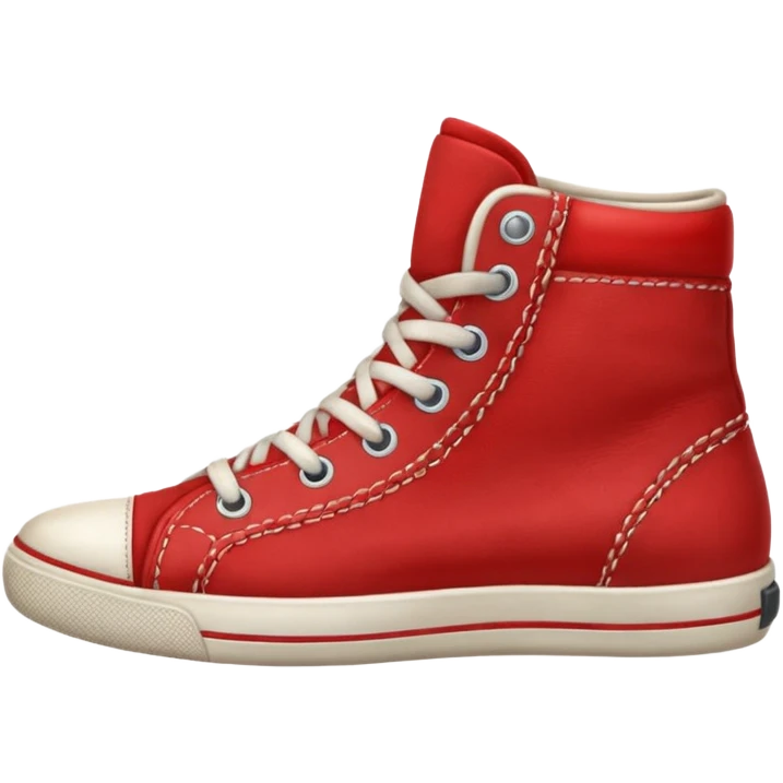 Red sneakers emoji
