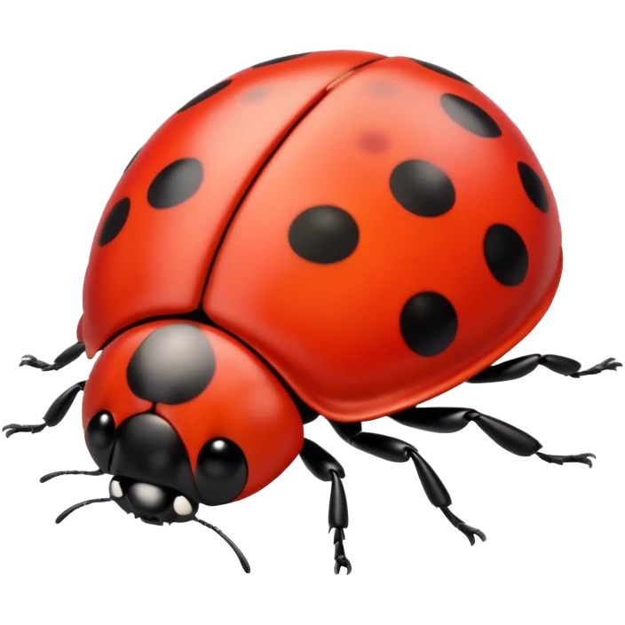 red ladybug emoji