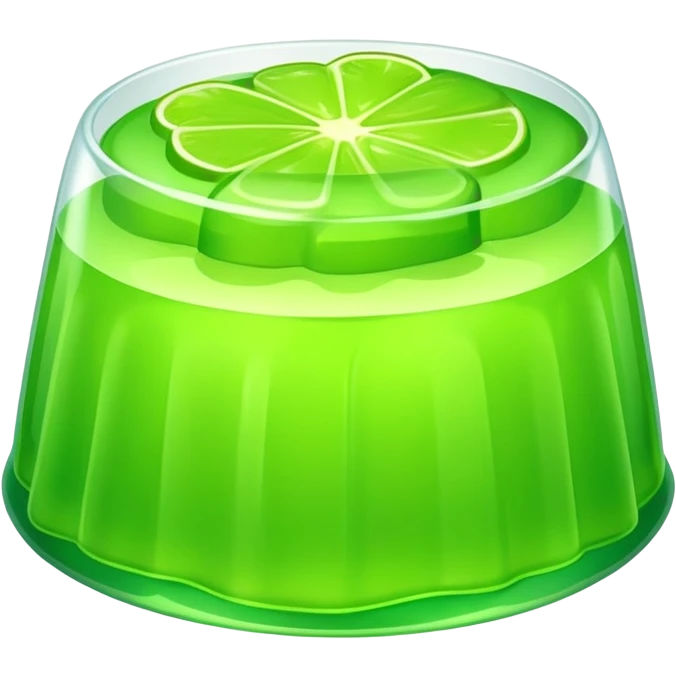 Green jello emoji