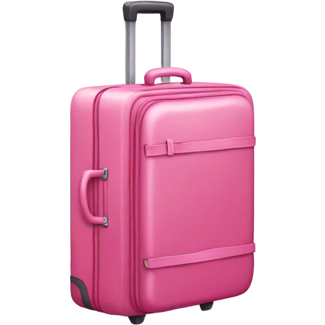 Pink suitcase emoji