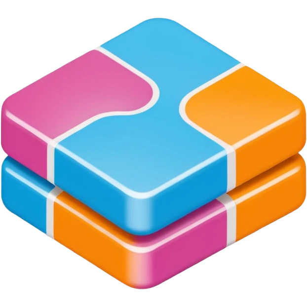 3D pantone colour spread emoji