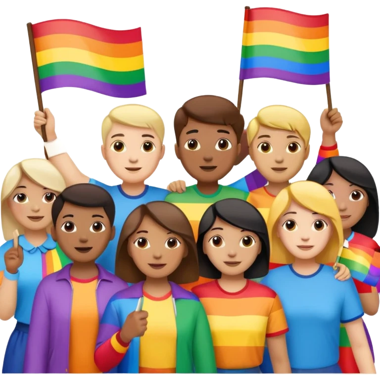 pride charcters emoji
