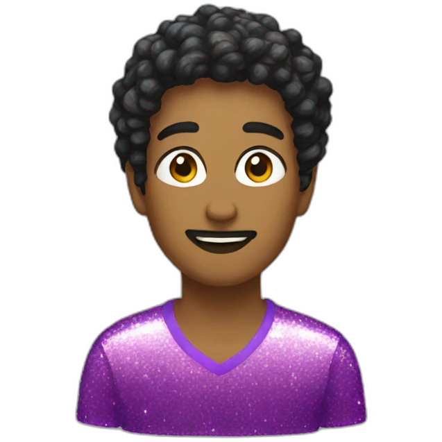 Glitter pack emoji