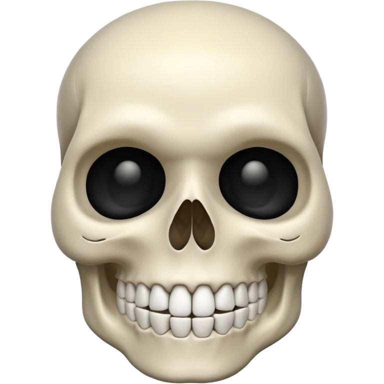 Tete de mort emoji