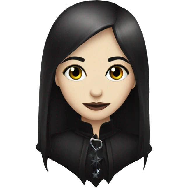 Goth Christmas  emoji